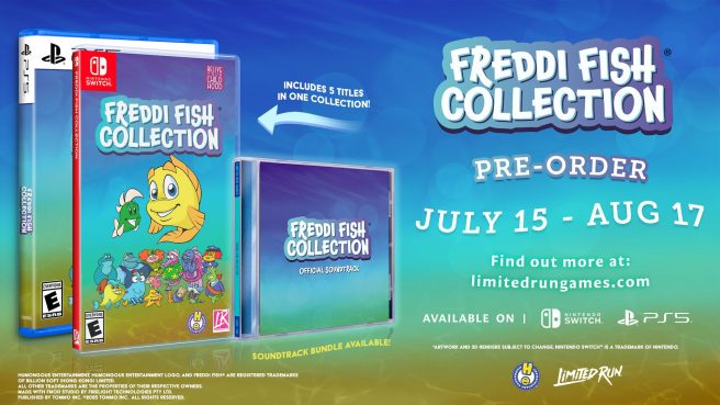Freddi Fish Collection physical
