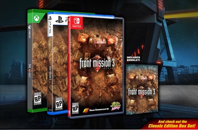 Front Mission 3 Remake physical