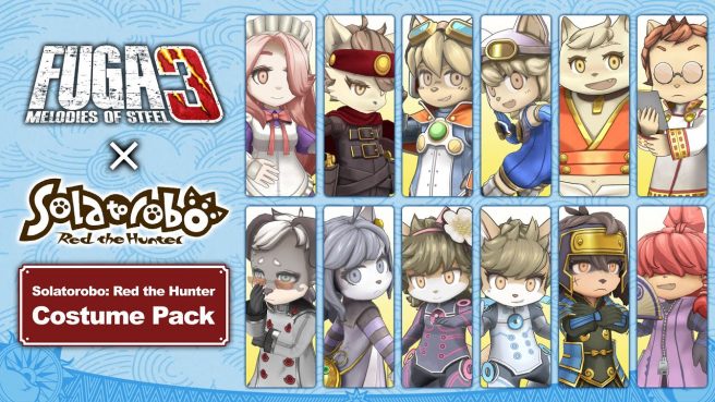 Fuga Melodies of Steel 3 Solatorobo Red the Hunter DLC