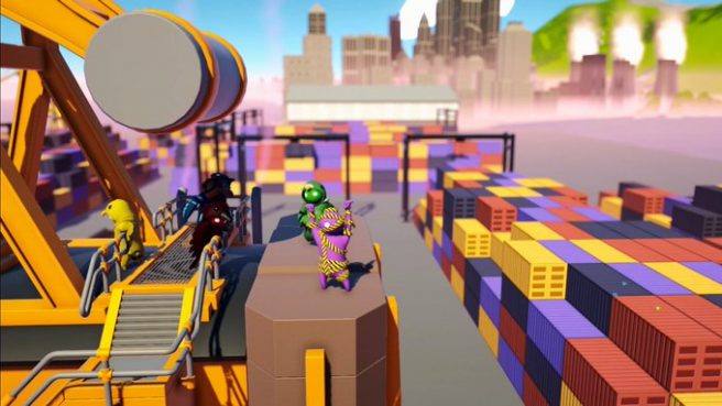 Gang Beasts 1.25 update Crane stage