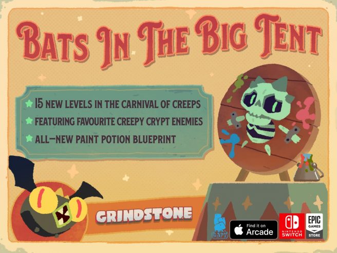 Grindstone Bats in the Big Tent update