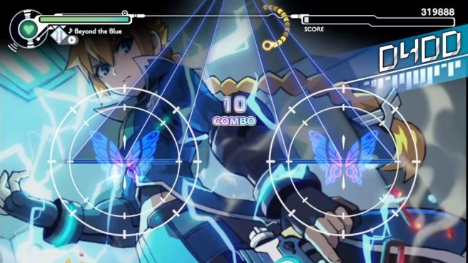 Gunvolt Records Cychronicle gameplay
