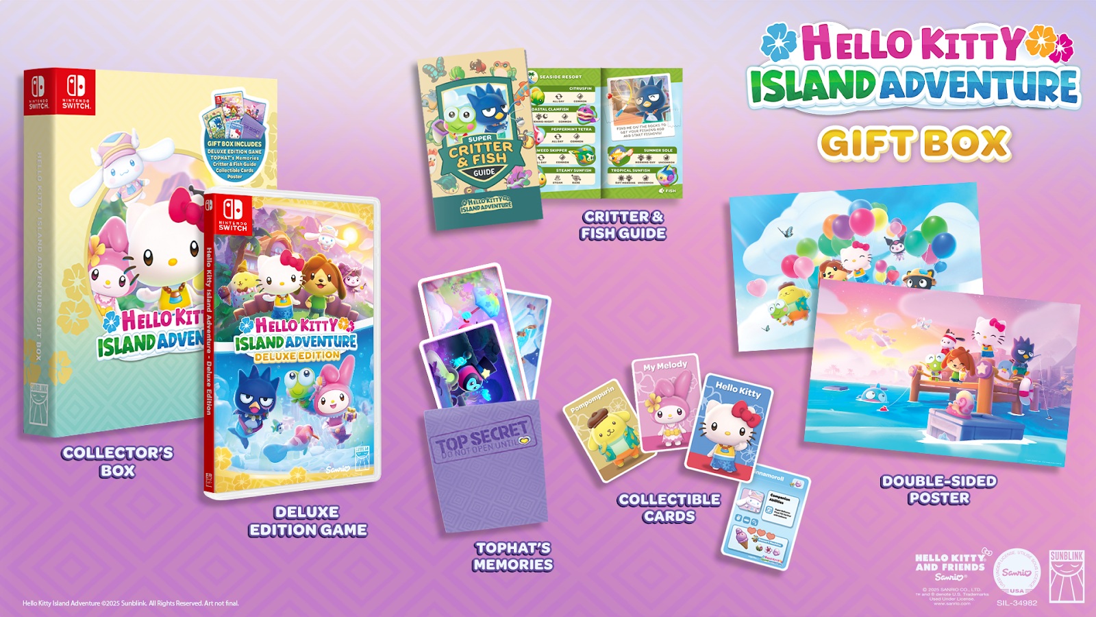Hello Kitty Island Adventure Gift Box