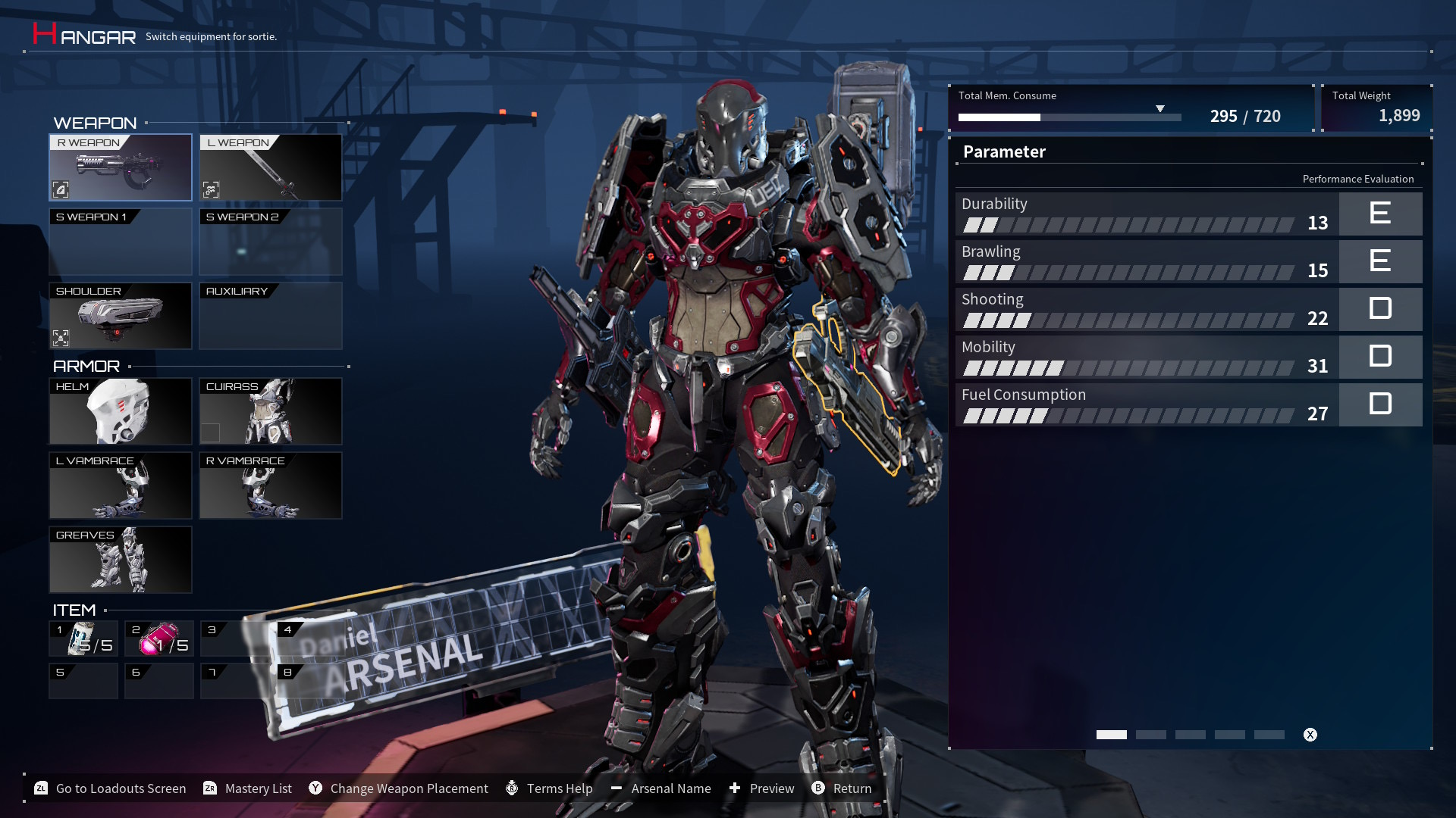 Daemon x Machina Titanic Scion review