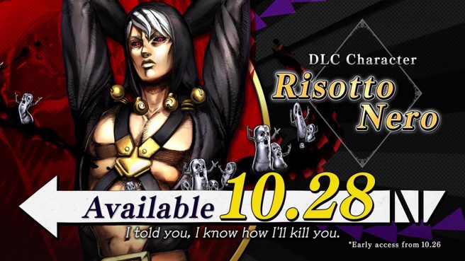JoJo’s Bizarre Adventure All-Star Battle R Risotto Nero