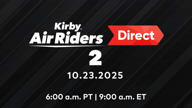 Kirby Air Riders Direct 2 live stream