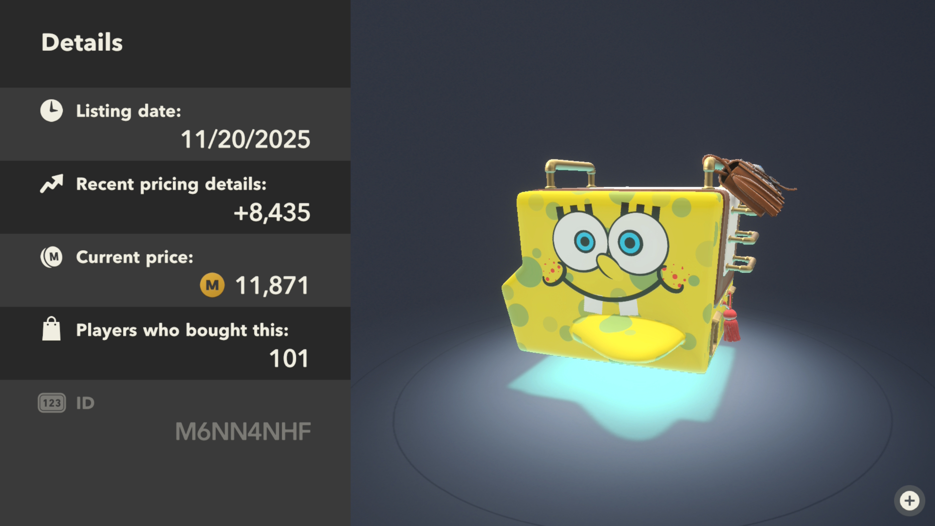 Kirby Air Riders SpongeBob machine