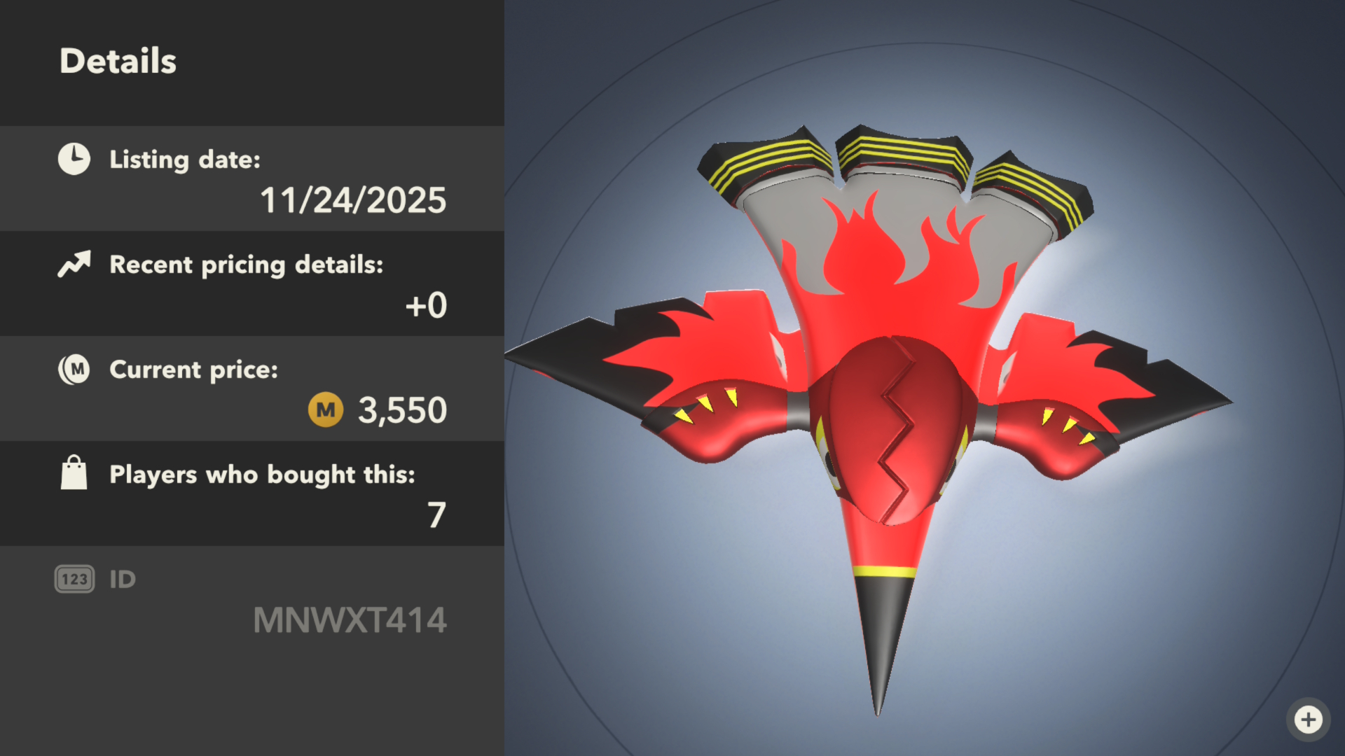 Kirby Air Riders Talonflame machine