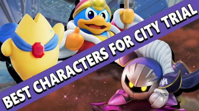 Kirby Air Riders best City Trial characters