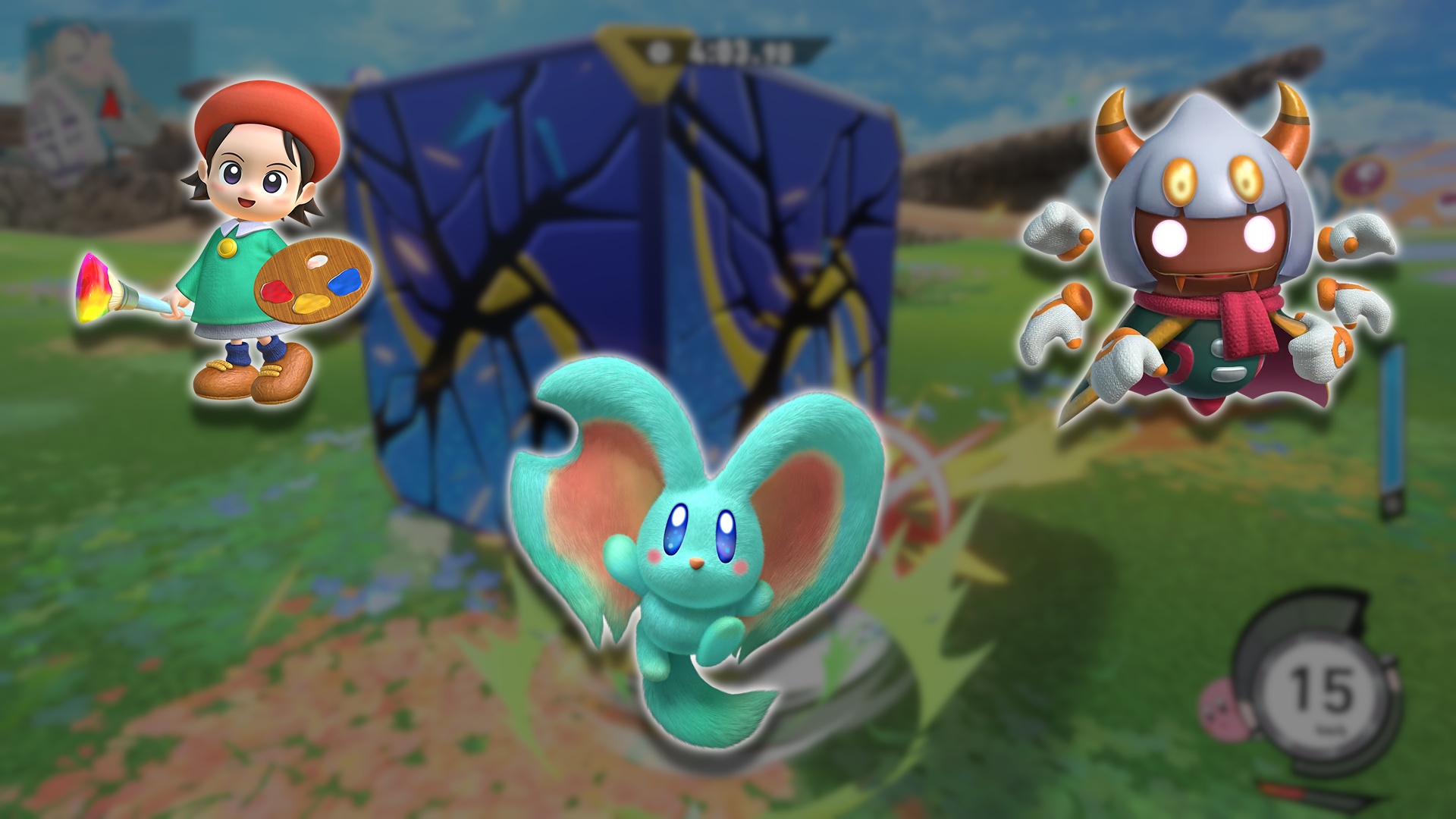 Kirby Air Riders likely characters