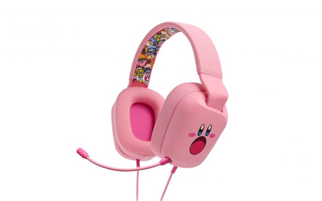 Kirby Nintendo Switch headset PowerA