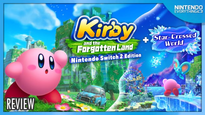 Kirby and the Forgotten Land Nintendo Switch 2 Edition Star Crossed World Review