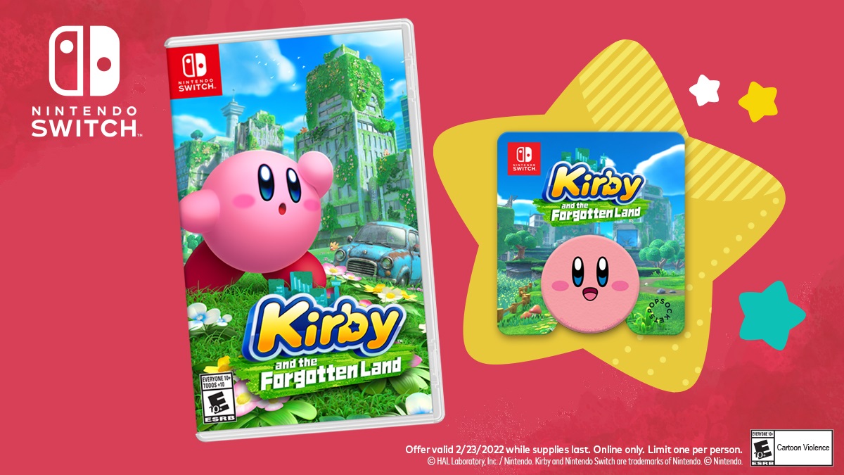 Kirby and the Forgotten Land pre-order bonus