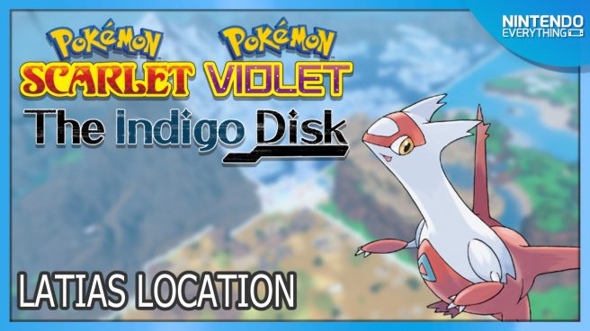 Latias location Pokemon Scarlet Violet