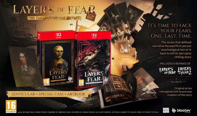 Layers of Fear Masterpiece Edition physical
