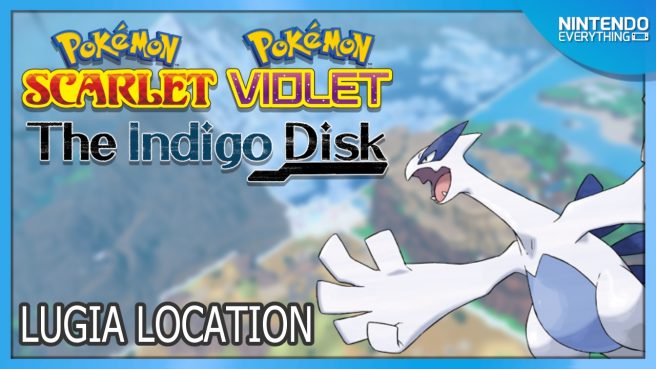 Lugia location Pokemon Scarlet Violet