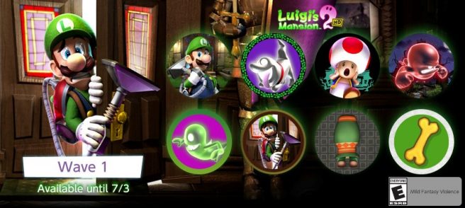 Luigi's Mansion 2 HD icons Switch Online wave 1