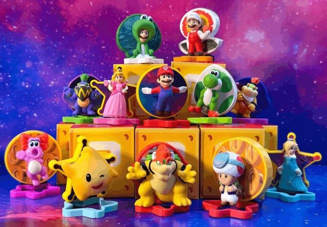 Mario Galaxy Movie McDonald's Happy Meal