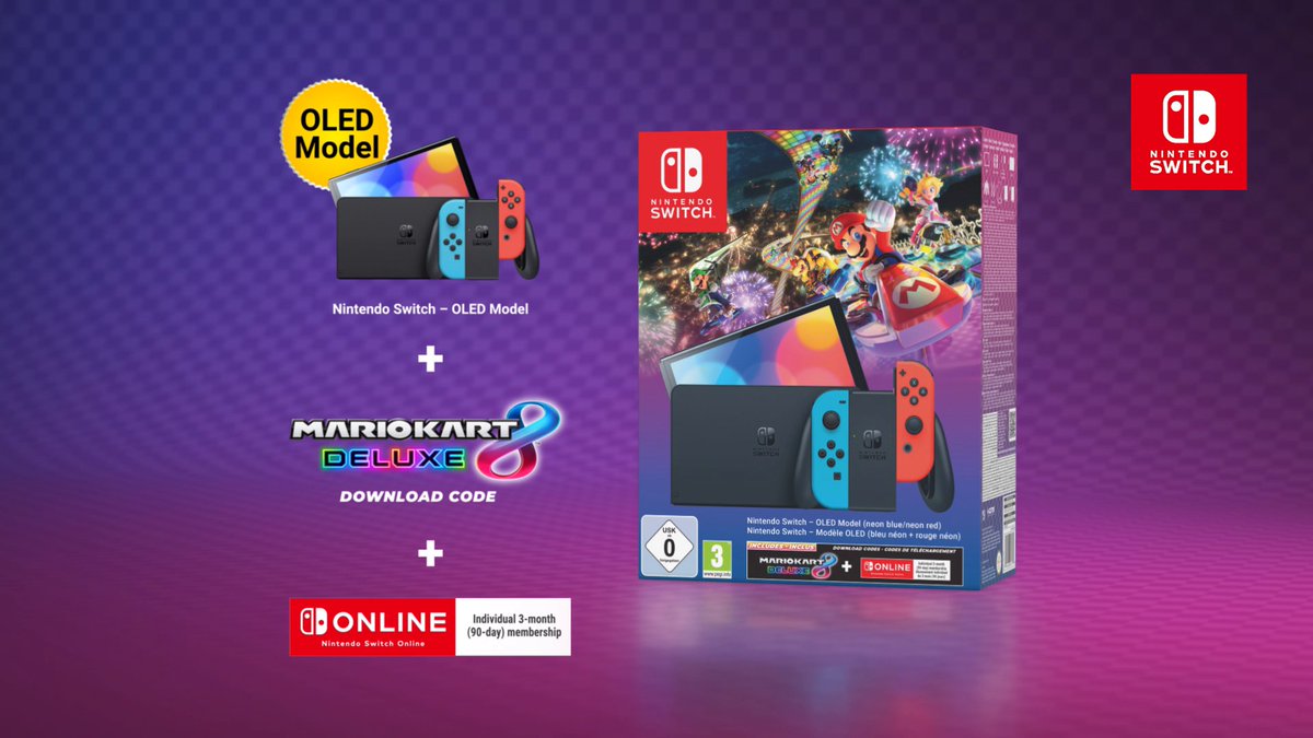 Mario Kart 8 Deluxe OLED bundle