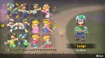 Mario Kart World Luigi costumes list