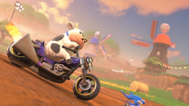 Mario Kart World PETA Cow nose ring