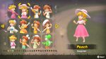 Mario Kart World Peach costumes list