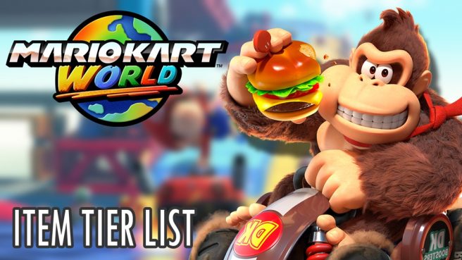 Mario Kart World items tier list