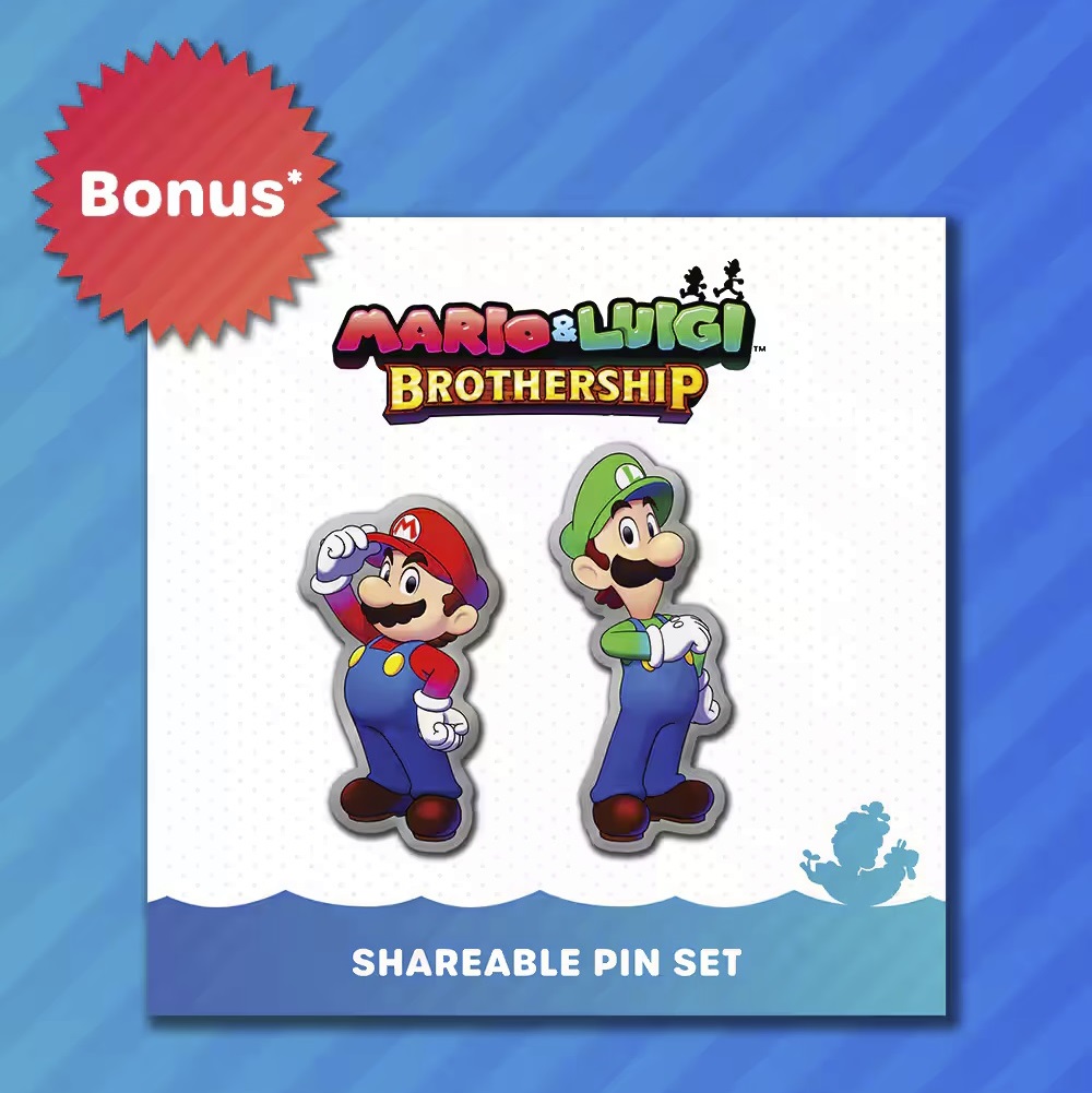 Mario & Luigi Brothership pre-order bonus Best Buy