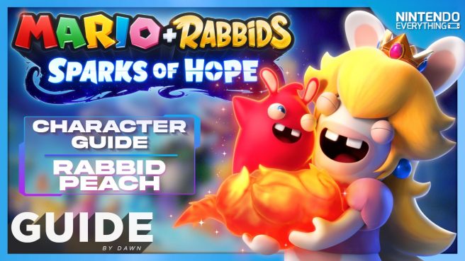 Mario + Rabbids Sparks of Hope Rabbid Peach