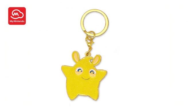 Mario + Rabbids Sparks of Hope keychain My Nintendo