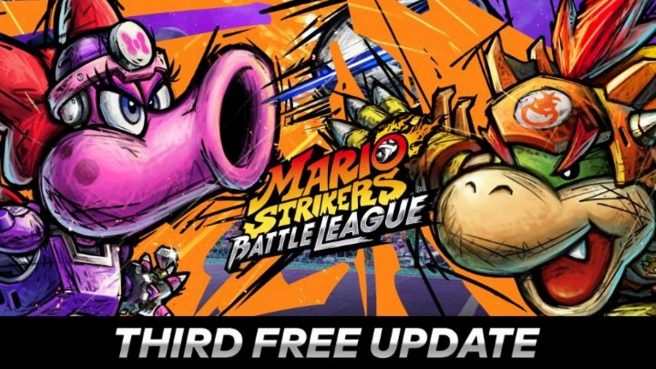 Mario Strikers Battle League Bowser Jr. Birdo