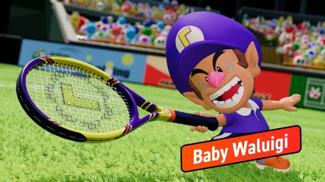 Mario Tennis Fever characters