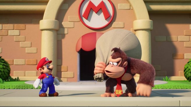 Mario vs. Donkey Kong gameplay