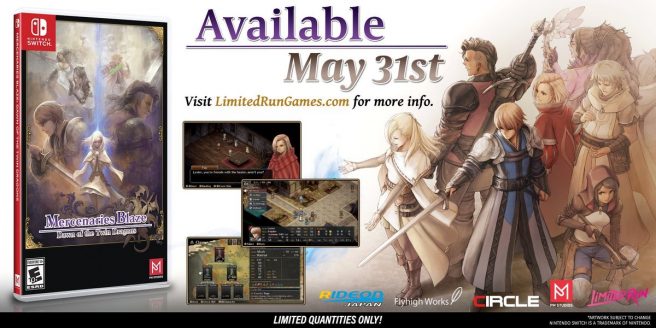 Mercenaries Blaze: Dawn of the Twin Dragon physical