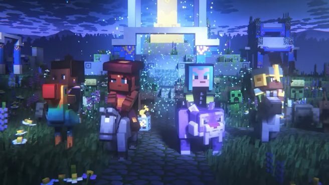 Minecraft Legends trailer