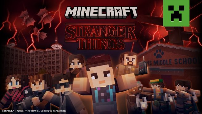 Minecraft Stranger Things DLC