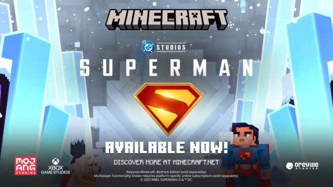 Minecraft Superman DLC