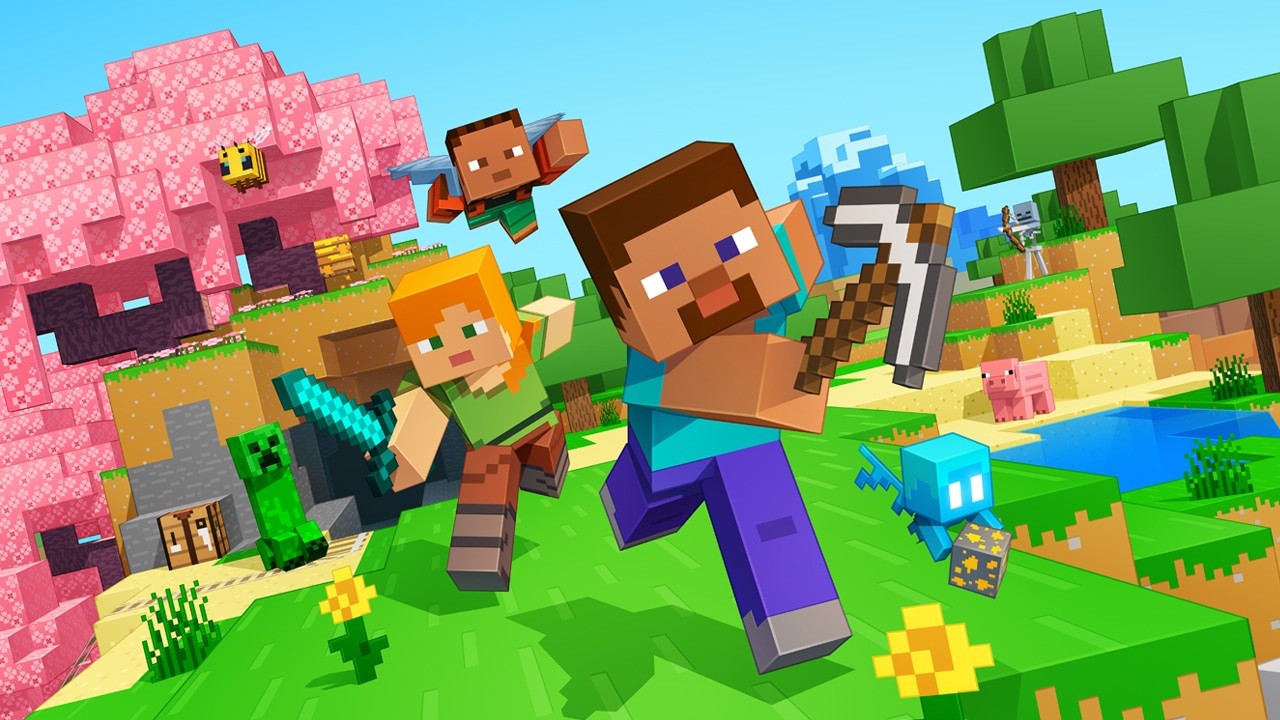 Minecraft - Best Nintendo Switch games for kids