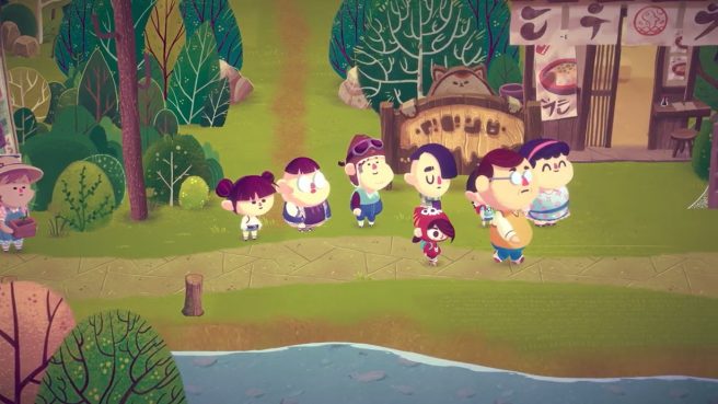 Mineko's Night Market town