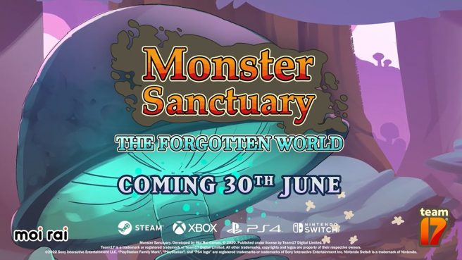 Monster Sanctuary The Forgotten World update