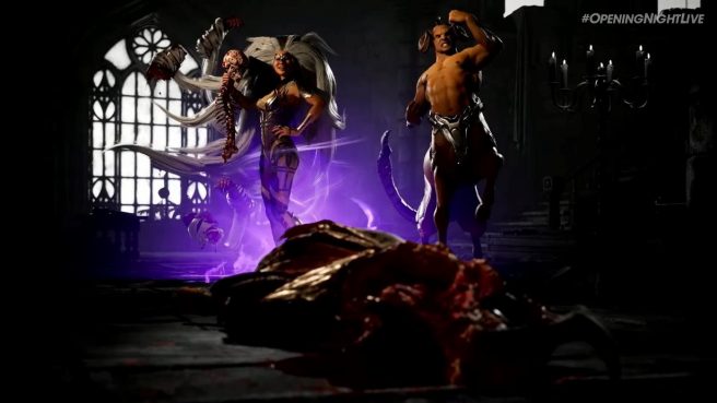 Mortal Kombat 1 General Shao and Sindel