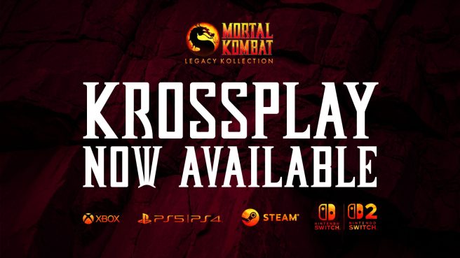 Mortal Kombat Legacy Kollection update cross-play VRR