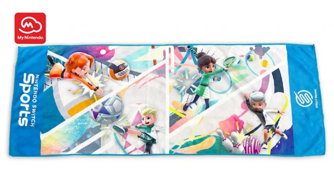 My Nintendo Nintendo Switch Sports Spocco Square cooling towel