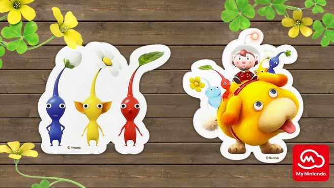 My Nintendo Pikmin 4 sticker set