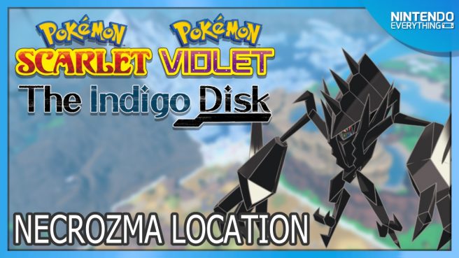 Necrozma location Pokemon Scarlet Violet Indigo Disk