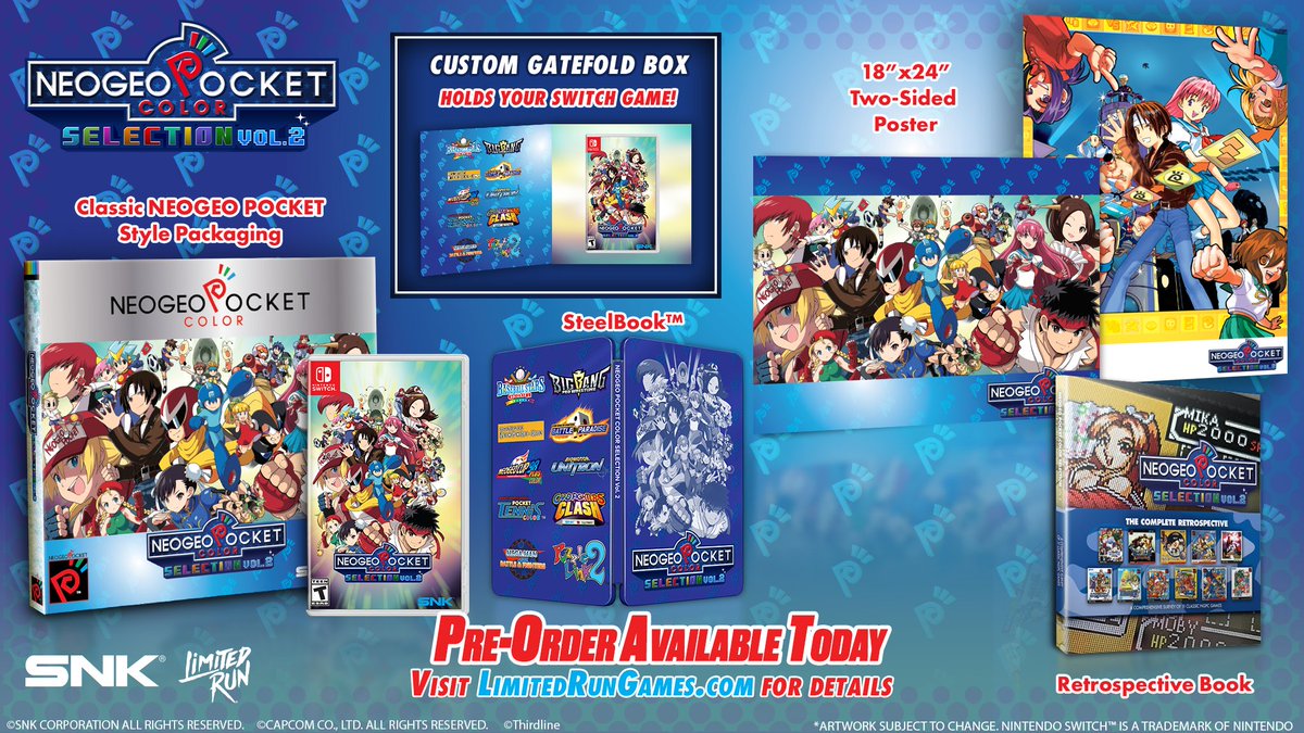 NeoGeo Pocket Selection Vol 2 physical