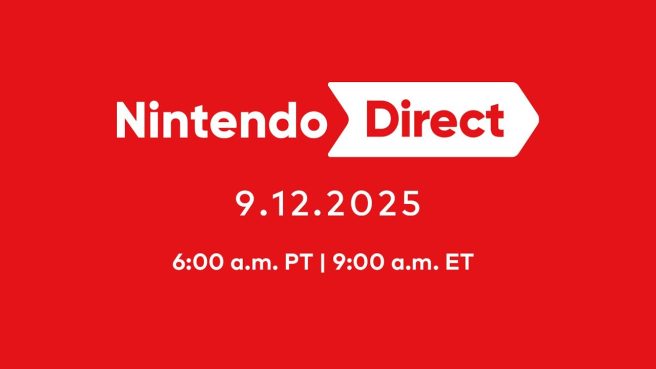 Nintendo Direct September 2025 live stream