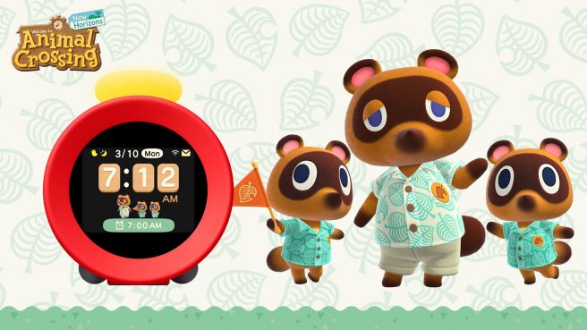 Nintendo Sound Clock Alarmo Animal Crossing New Horizons