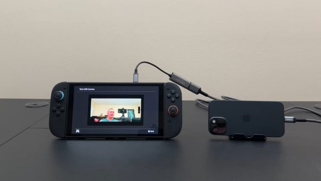 Nintendo Switch 2 camera phone