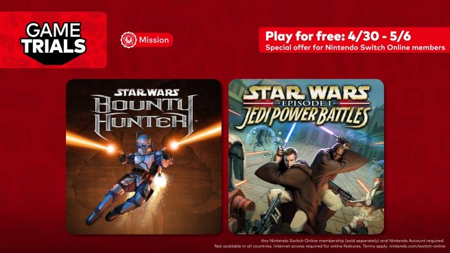 Nintendo Switch Online Star Wars Episode I Jedi Power Battles, Star Wars Bounty Hunter